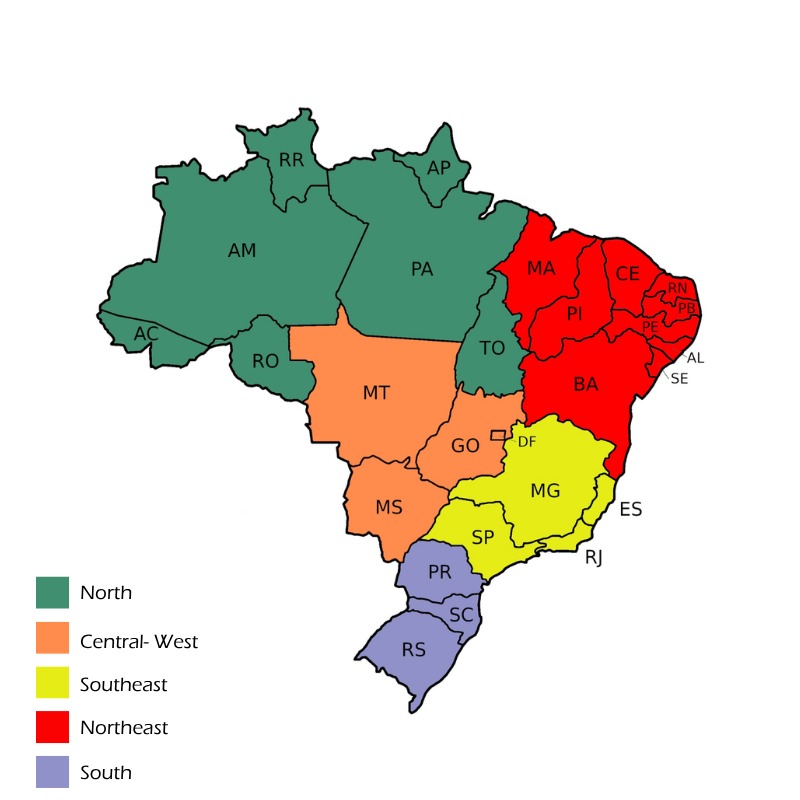 Brazil Map